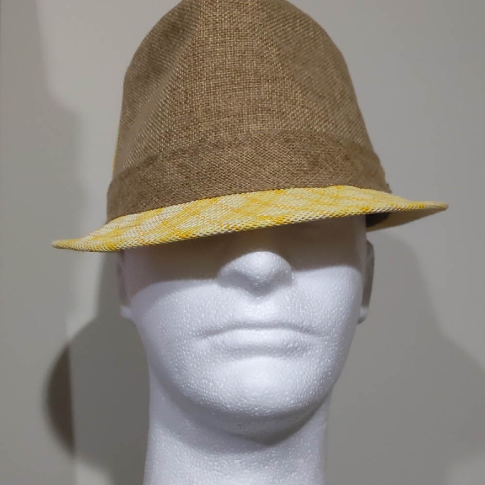 Bailey Of Hollywood Tan and Yellow Hat